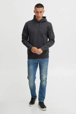 Indicode Jeans Hoodies Trui Matho Heren Donkergrijs -Indicode Jeans Verkoop 2023 569222297c0d2df72565a7da12db3f62