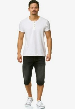 Indicode Jeans Shorts Regular Broek Jaspar Heren Zwart -Indicode Jeans Verkoop 2023 56b7ea6297b7368960ebcdd2803310b7