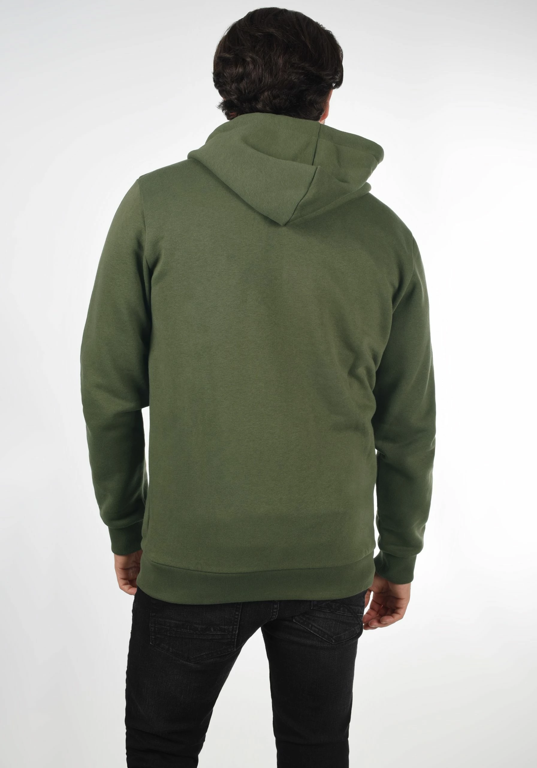 Indicode Jeans Sweatvesten Met Capuchon Sweatvest Heren Groen 6 Indicode Jeans Sweatvesten Met Capuchon Sweatvest Heren Groen - Afbeelding 4