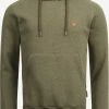 Indicode Jeans Hoodies Sweatshirt Gilmore Heren Groen Gemêleerd