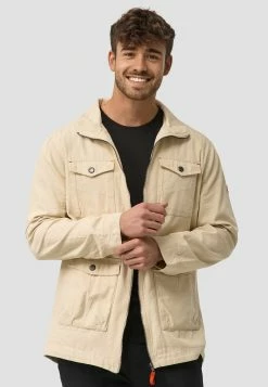 Indicode Jeans Tussenjassen Tussenjas Simeon Heren Beige -Indicode Jeans Verkoop 2023 577919c5a151761b629820a5f5445cc2