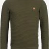 Indicode Jeans Sweatshirts Sweatshirt Dash Heren Olijfgroen