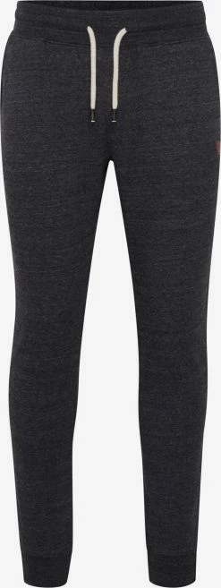 Indicode Jeans Sweatpants Tapered Broek Arkadius Heren Zwart Gemêleerd
