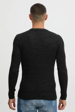 Indicode Jeans Crewneck Truien Trui Idvalerio Heren Zwart -Indicode Jeans Verkoop 2023 599ff65dc5e47e2ec945a6a59eb41308