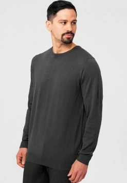 Indicode Jeans Crewneck Truien Trui Benjamin Heren Donkergrijs -Indicode Jeans Verkoop 2023 59f7e1315227cdcb2ebe61cee160b1ce