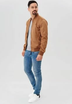 Indicode Jeans Tussenjassen Tussenjas Abbott Heren Cognac -Indicode Jeans Verkoop 2023 5ac108aaf1d3167b6d0da6b4fc833a44