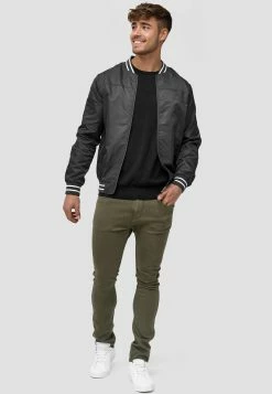 Indicode Jeans Tussenjassen Tussenjas Manos Heren Antraciet -Indicode Jeans Verkoop 2023 5ace47b5cfcfa539aca66e7da37b0988