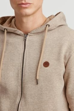 Indicode Jeans Sweatvesten Met Capuchon Sweatvest Heren Taupe -Indicode Jeans Verkoop 2023 5ba38ccce528a0c9cea829ced3e9fe03