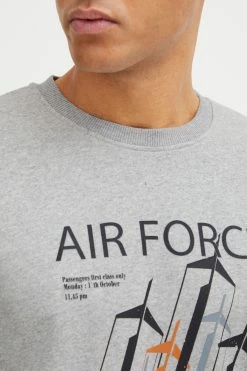 Indicode Jeans Sweatshirts Sweatshirt Heren Lichtgrijs -Indicode Jeans Verkoop 2023 5ca5535d80b890ffdaebd82806c83780