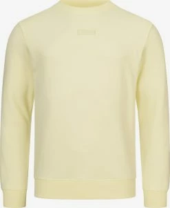Indicode Jeans Sweatshirts Sweatshirt Baxter Heren Pasteelgeel