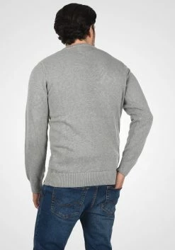 Indicode Jeans Crewneck Truien Trui Ricardo Heren Grijs -Indicode Jeans Verkoop 2023 5d0e6b045fe5e4299cc60a51c147a044