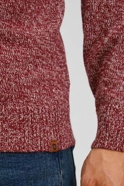 Indicode Jeans Hoodies Trui LYNDE Heren Bordeaux -Indicode Jeans Verkoop 2023 5d6cc5a969a7c03e1e33dc021060f472