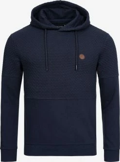 Indicode Jeans Hoodies Sweatshirt Franz Heren Donkerblauw