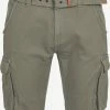Indicode Jeans Cargo Shorts Regular Cargobroek Monroe Cargo ZA Heren Greige
