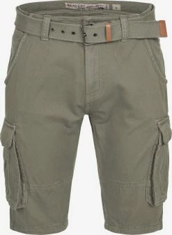 Indicode Jeans Cargo Shorts Regular Cargobroek Monroe Cargo ZA Heren Greige