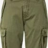 Indicode Jeans Cargo Shorts Regular Cargobroek Sully Heren Olijfgroen