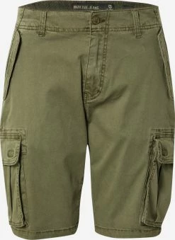 Indicode Jeans Cargo Shorts Regular Cargobroek Sully Heren Olijfgroen