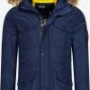 Indicode Jeans Parkas Winterparka Carpelan Heren Blauw -Indicode Jeans Verkoop 2023 612c5dbf7f1a10049ecb501479a726cb