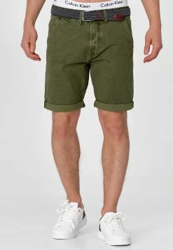 Indicode Jeans Chino Shorts Regular Chino Caedmon Heren Groen -Indicode Jeans Verkoop 2023 6196393de6ef20e0429f8a8509c829b1