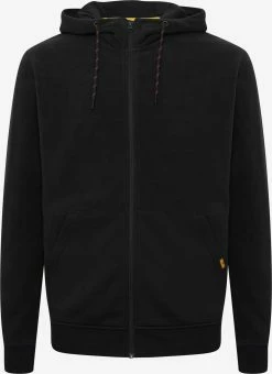 Indicode Jeans Fleece Jassen Fleece Jas Heren Zwart