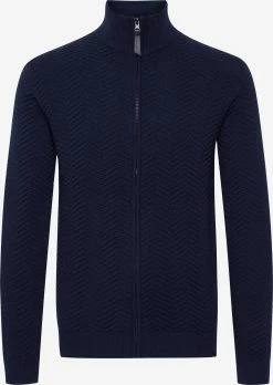 Indicode Jeans Vesten Gebreid Vest Banjamino Heren Navy