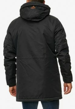 Indicode Jeans Parkas Winterparka Bardsley Heren Zwart -Indicode Jeans Verkoop 2023 63b29596a526542f5824f2fd76604ea4