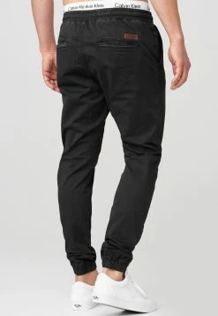 Indicode Jeans Pantalons Regular Broek Fields Heren Zwart -Indicode Jeans Verkoop 2023 63fd04c11a968d1e80a4eedba03487e1