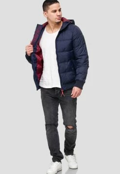 Indicode Jeans Winterjassen Winterjas Adrian ZA Heren Navy -Indicode Jeans Verkoop 2023 6420c65ce9e8437a11973d6f5f088178