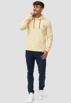 Indicode Jeans Hoodies Sweatshirt Heren Pasteelgeel -Indicode Jeans Verkoop 2023 64323ba3183ecf5a59cc3e32fe833c30