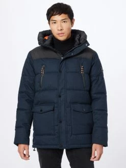 Indicode Jeans Winterjassen Winterjas Heren Navy / Enziaan -Indicode Jeans Verkoop 2023 65331c77e6995e1c5bdc74f5650db0ba