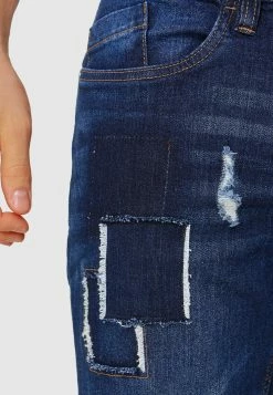 Indicode Jeans Denim Shorts Regular Jeans Roberts Heren Blauw -Indicode Jeans Verkoop 2023 6549508707319308150462d42defacf3