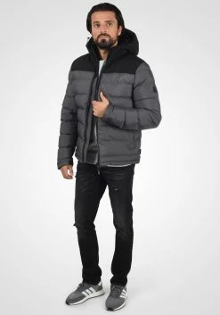 Indicode Jeans Winterjassen Winterjas Gaius Heren Grijs / Antraciet / Donkergrijs -Indicode Jeans Verkoop 2023 65886449f50a66a05871a2e906800b0d