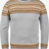 Indicode Jeans Crewneck Truien Trui Lurdes Heren Grijs