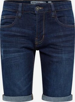 Indicode Jeans Denim Shorts Slimfit Jeans Kaden Heren Blauw