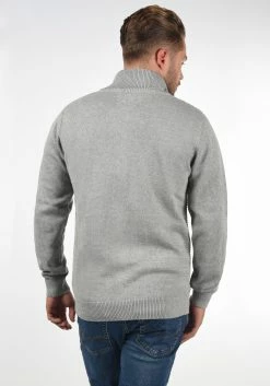 Indicode Jeans Vesten Gebreid Vest Rickert Heren Grijs -Indicode Jeans Verkoop 2023 678adeb7430a480d639133c9cff61228