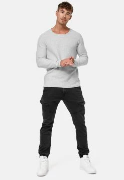 Indicode Jeans Cargobroeken Regular Cargobroek Heren Zwart -Indicode Jeans Verkoop 2023 67b701a45a53c21fb598a6910d41c4a8