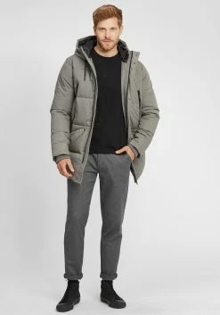 Indicode Jeans Parkas Winterparka Cavert Heren Grijs -Indicode Jeans Verkoop 2023 684282a12620c3865614ba93c39d4800