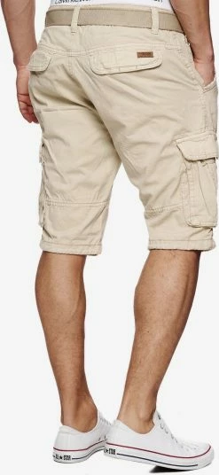 Indicode Jeans Cargo Shorts Regular Cargobroek Monroe Cargo ZA Heren Sand