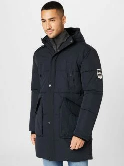 Indicode Jeans Parkas Winterparka Gazelle Heren Zwart -Indicode Jeans Verkoop 2023 695ab3a8a0d66ba85cc0c7e2aa44b173