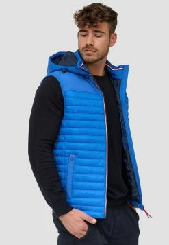 Indicode Jeans Bodywarmers Bodywarmer Leach Heren Blauw -Indicode Jeans Verkoop 2023 69744b3feeaa0b1ee6f3536d3979e1d2