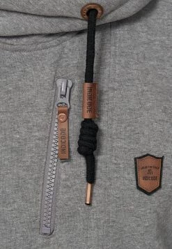 Indicode Jeans Sweatvesten Met Capuchon Sweatvest Elm Heren Grijs Gemêleerd -Indicode Jeans Verkoop 2023 6b8e6ebb0a69d1ddc9d2ceef1aae5c0d