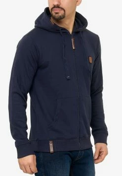 Indicode Jeans Sweatvesten Met Capuchon Sweatvest Braidwood Heren Enziaan -Indicode Jeans Verkoop 2023 6cb890e9281c835994910a877c049443