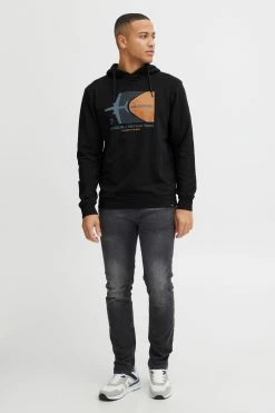 Indicode Jeans Sweatshirts Sweatshirt Forzo Heren Zwart -Indicode Jeans Verkoop 2023 6dbbb7e507db6457d5ada0085e997ccb