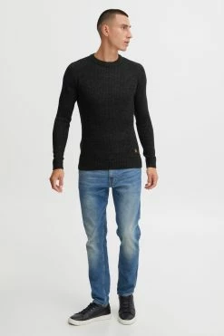 Indicode Jeans Crewneck Truien Trui Idvalerio Heren Zwart -Indicode Jeans Verkoop 2023 6e8efd704d29d4fe8aeb0bdc3c59a454
