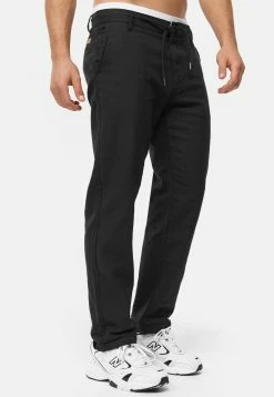 Indicode Jeans Pantalons Regular Broek Clio Heren Zwart -Indicode Jeans Verkoop 2023 6f464e29889753a26097927fa85453df