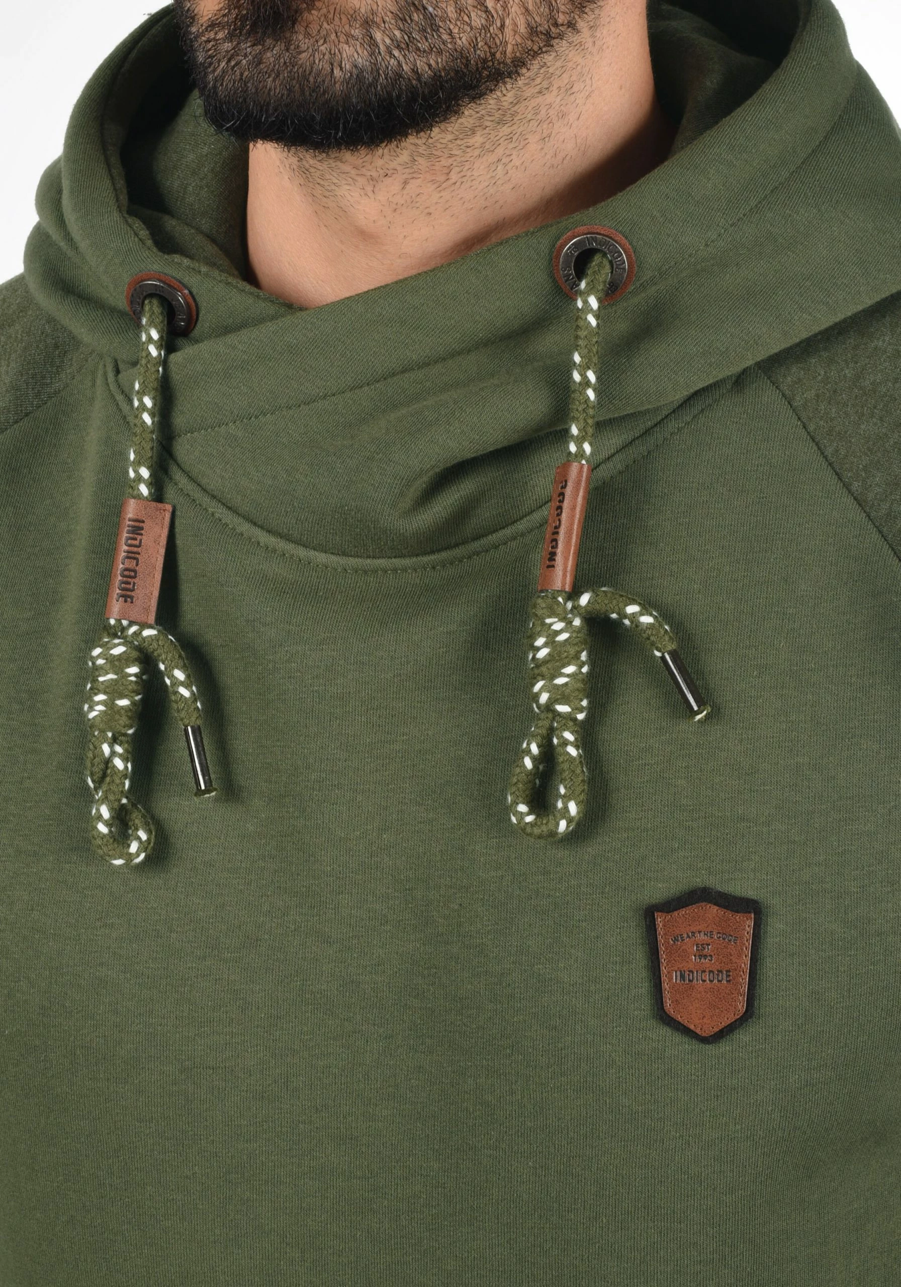 Indicode Jeans Hoodies Sweatshirt Toney Heren Groen 7 Indicode Jeans Hoodies Sweatshirt Toney Heren Groen - Afbeelding 5