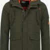 Indicode Jeans Tussenjassen Tussenparka Ocala Heren Groen -Indicode Jeans Verkoop 2023 700fb7c1050f4bd65f6a6832afd972ef