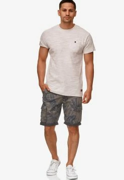 Indicode Jeans Cargo Shorts Regular Cargobroek Albert Heren Rookgrijs -Indicode Jeans Verkoop 2023 707110508b7d0e4a5fbb7ddd3e03fe1f