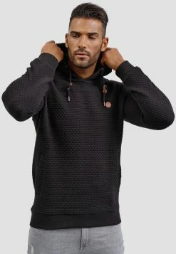 Indicode Jeans Hoodies Trui Heren Zwart -Indicode Jeans Verkoop 2023 70d277e8be6907e0fd149c17f8ec973e