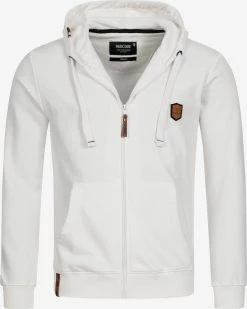 Indicode Jeans Sweatvesten Met Capuchon Sweatvest Braidwood Heren Wit